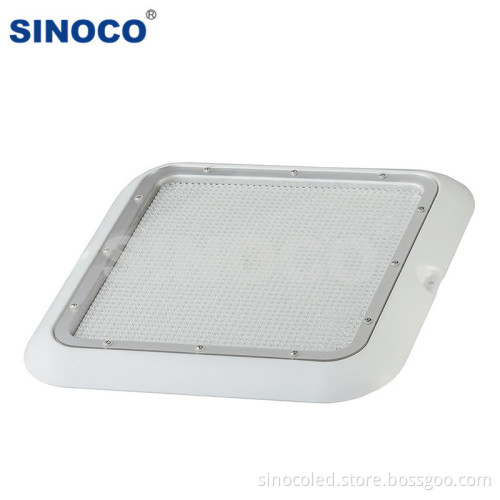 200lm/w 90w Square LED Canopy Gas Station Light
